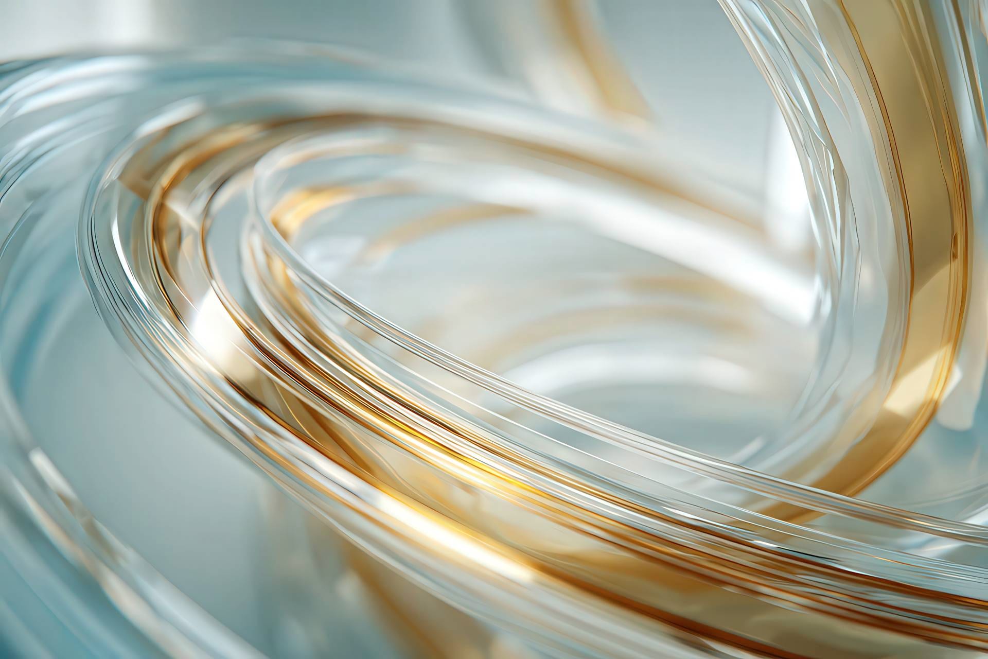 Film plastici fluttuanti con linee di luce progettuale