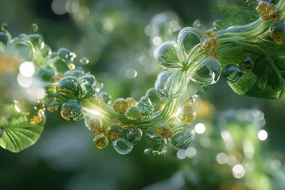 Ọdịdị polymer transperent jikọtara ya na mkpụrụ ndụ osisi na ìhè akwụkwọ ndụ akwụkwọ ndụ